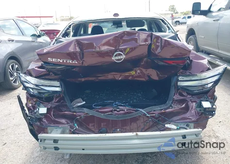 2025 Nissan Sentra Sv z USA, uszkodzony, nr VIN 3N1AB8CV9SY363896